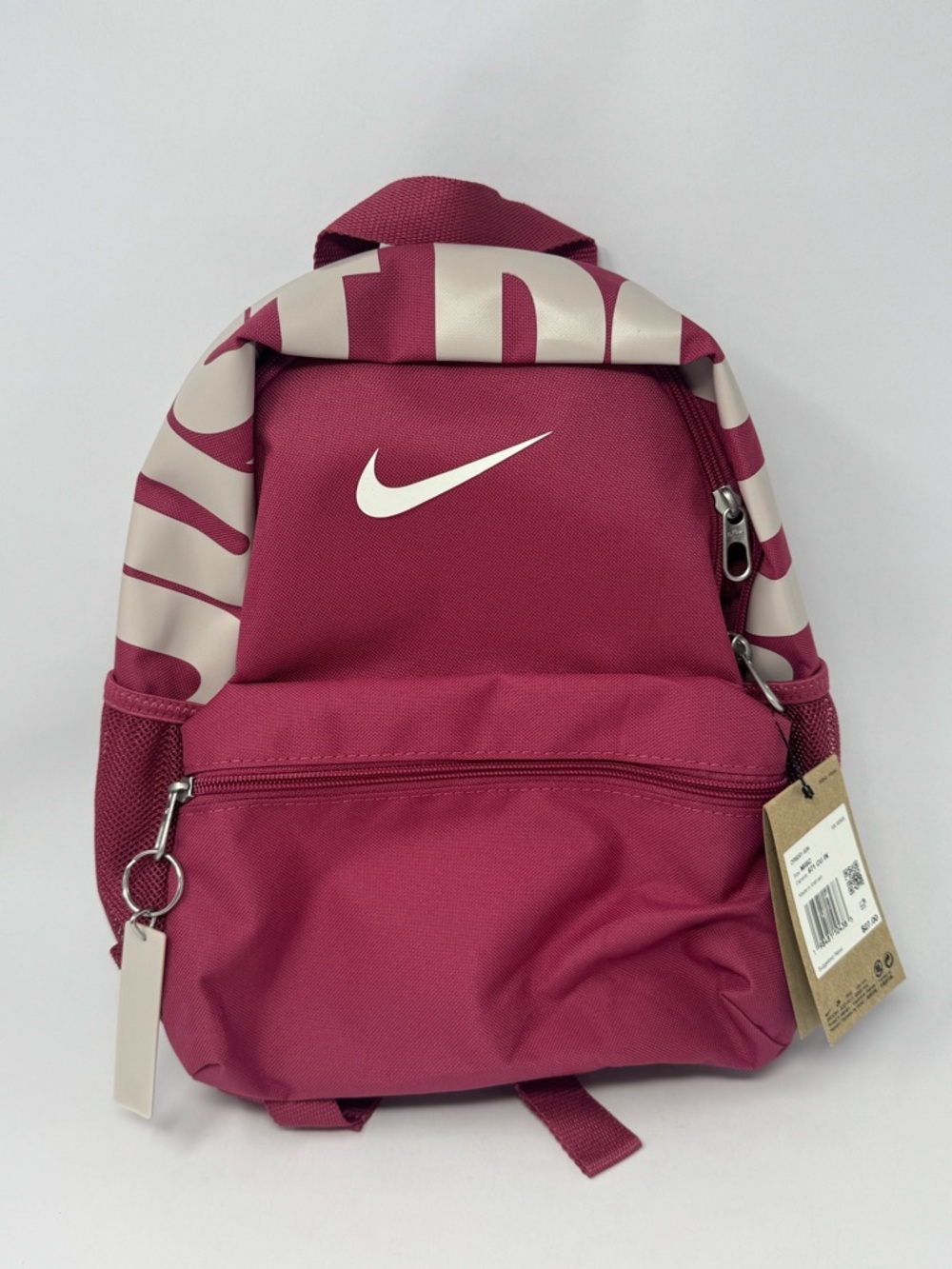 Nike Brasilia JDI Just Do It Mini Backpack Sweet Beet Pink DR6091 634